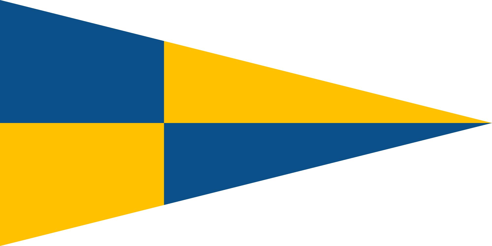 Flaga XL proporczyk szwedzkiej inspekcji wędkarskiej | flaga krajobrazowa | 2,16 m² | 23 m2 | 100 x 200 cm | 40 x 80 cali - 100% wyprodukowano w Niemczech - trwała flaga zewnętrzna