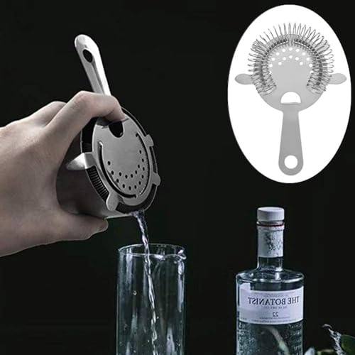 Image of Taluka Cocktail Shaker Set Bartender Kit Bar Set with Stand with All Essential Accessory Tools Cocktail Shaker Jigger /PegMeasure Strainer Muddler Long Mixer Spoon Ice Tong Opener Liquor Pourers