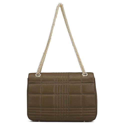 Image of Da Milano Leather Shoulder Bag for Women (01942)