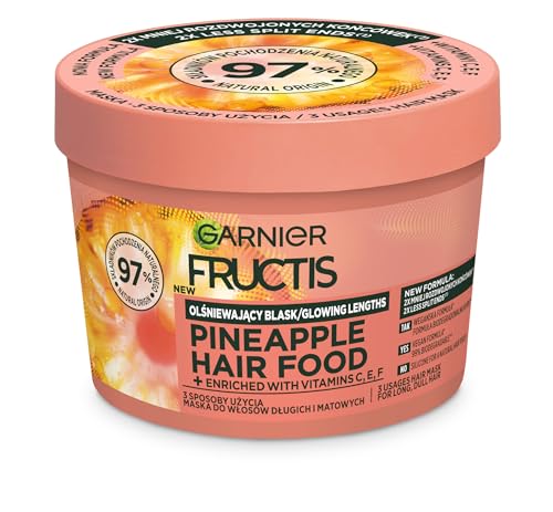 Garnier Fructis Hair Food Pineapple Mascarilla para cabello largo mate 400ml