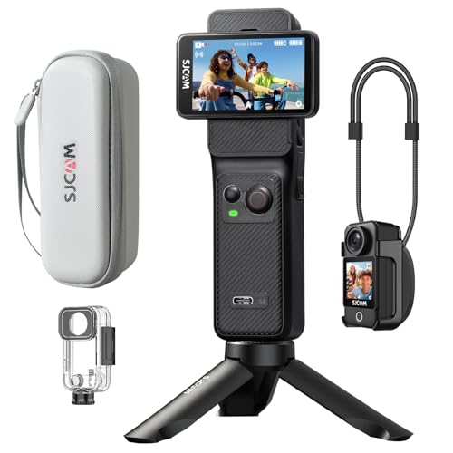 Amazon | SJCAM C400 vlogカメラ 4K POCKET｜手ブレ補正 アクション