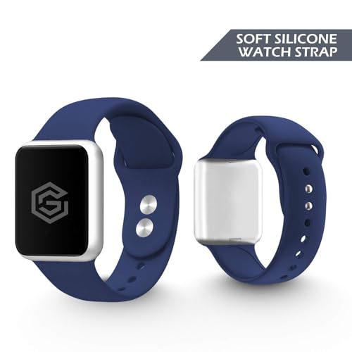 Image of GRIPP Soft Silicone Watch Strap for 40mm /41mm /42mm, Watch Series 11 /10 /9 /8 /7 /6 /5 /4 /3 /2 /1, SE 3 /2 /1, Slim, Lightweight, Adjustable (Watch Not Included)