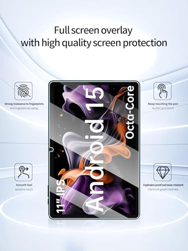 Protector de pantalla UYRUREL para ApoloMedia EP1095T 11" 2 unidades miniatura 2
