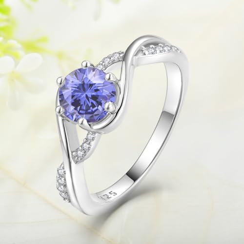 Infinity Promise Ring 925 Sterling Silver Cubic Zirconia Ring for Women Statement Rings Engagement Wedding2