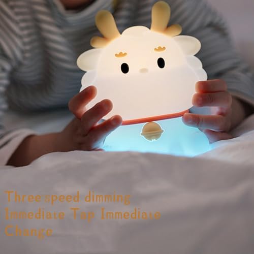 Lámpara de Mesa Infantil Little Dragon LED Recargable miniatura 3