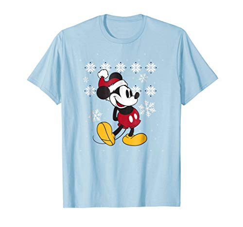 T-shirt Mickey Mouse grande taille pour homme cherchant un look de Noël confortable en 2XL