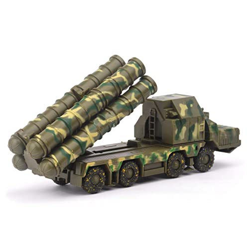 Modelo de Vehículo Lanzador de Misiles Ruso S-300 1:72 miniatura 2