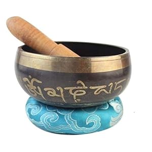 Tibetaanse klankschaal meditatieset, klankschaal, chakrakommen om nuttig te zijn voor meditatie, yoga en ontspanning
