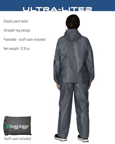 FROGG TOGGS Women's Ultra-Lite2 2-Layer Waterproof Breathable Protective Rain Suit - Image 4