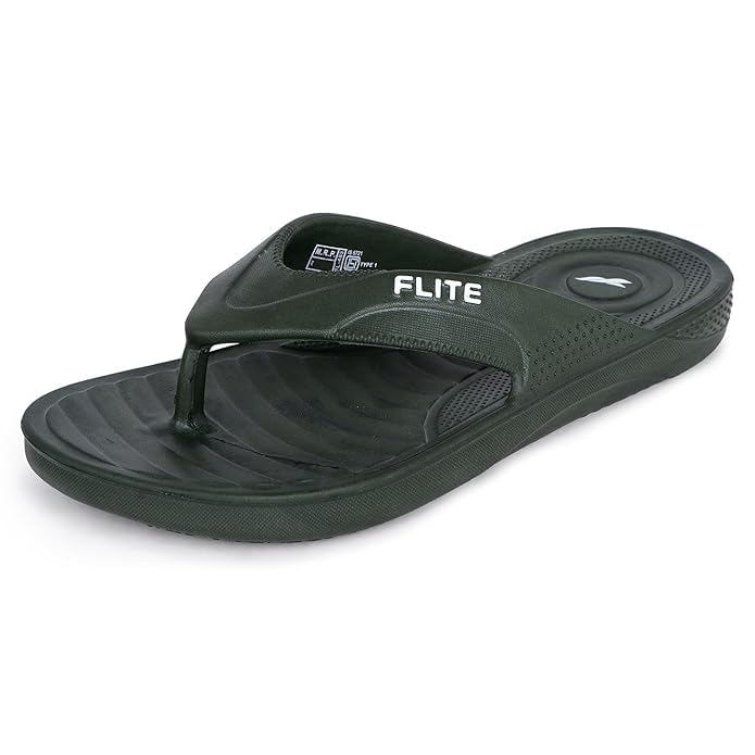 Image of FLITE Men's FL-483 Flip Flops | Lightweight EVA Slippers for Men | Comfortable Casual DailyUse Chappal | Anti-Slip Sole Soft Footbed
