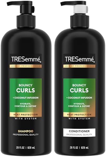 TRESemmé Bouncy Curls Shampoo & Conditioner + Travel Mousse