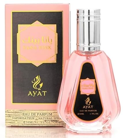 AYAT PERFUMES Arabska woda perfumowana w sprayu 50 ml dla kobiet o orientalnym zapachu - wyprodukowana w Dubaju - Yara
