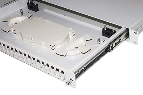 Cassetto Fibra Ottica 24 porte, per adattatori SC