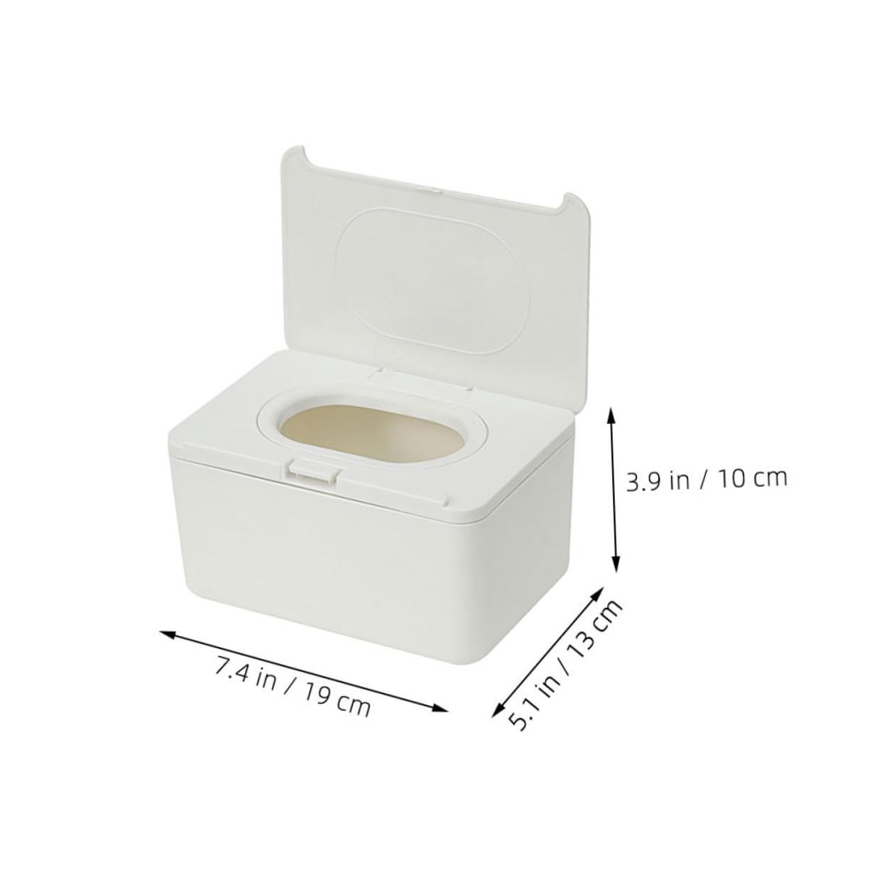 2pezzi Salviette Riutilizzabile Per Dispenser Per Salviette Ricaricabile Contenitore Per Da Leggero e Compatto