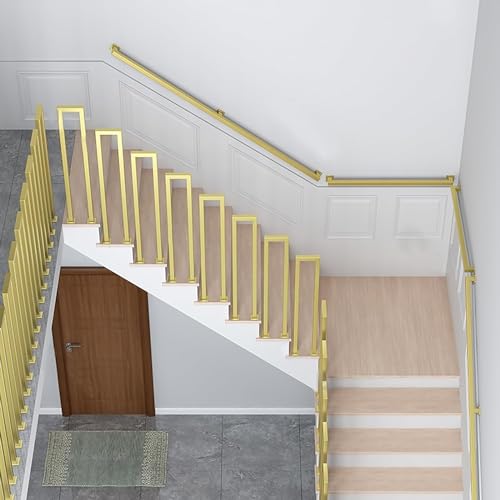 Rambarde d'escalier en fer forgé U-SD garde-corps robuste design - 7