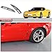 Car Fender Side Vents Cover trim Compatible with Chevy Corvette C6 2005-2013, Air Flow Intake Hole Grille Spoiler Auto Exterior Accessories, C6 Accessories (carbon fiber pattern)