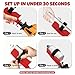 Nexigins Secure Spray Can Shaker Attachment Reciprocating Saw Holder Anti Slip Strap Stabilizer Mixing Tool