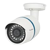 WESTSHINE 5MP Security Camera Analog 4-in-1(AHD/TVI/CVI/CVBS), 2.8mm Lens 65ft IR Night Vision Wide Angle CCTV Camera, Bullet Camera Metal Housing BNC Wired for Outdoor/Indoor Home Surveillance