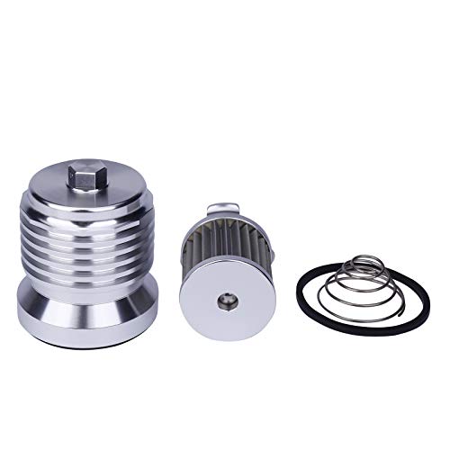 AZUMKA Motorcycle Racing Stainless Steel Reusable Oil Filter with