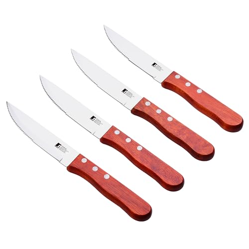 Set Cuchillos Cocina 4 Piezas Acero Inox