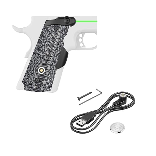 DARKFANG Compact 1911 Laser Grips and Magnetic Charging Cable Kit