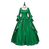 Cette magnifique robe de style victorien est fabriquée en 80 % coton, complétée par un tissu satiné doux et soyeux pour le panneau avant central