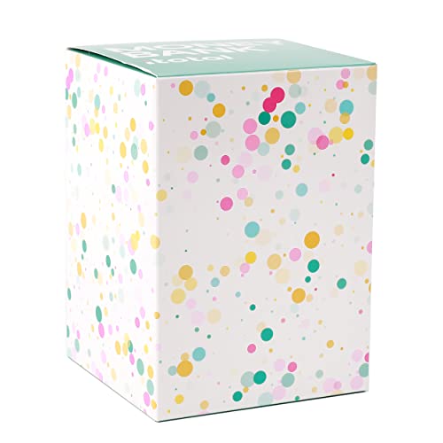 I-TOTAL® - Lustige Spardose mit Vorhängeschloss und Schlüssel/ Metallmünzgeldbörse mit Schloss (BUBBLES)