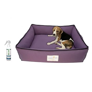 House of Furry Cotton Bolster Washable Dog/Cat Bed