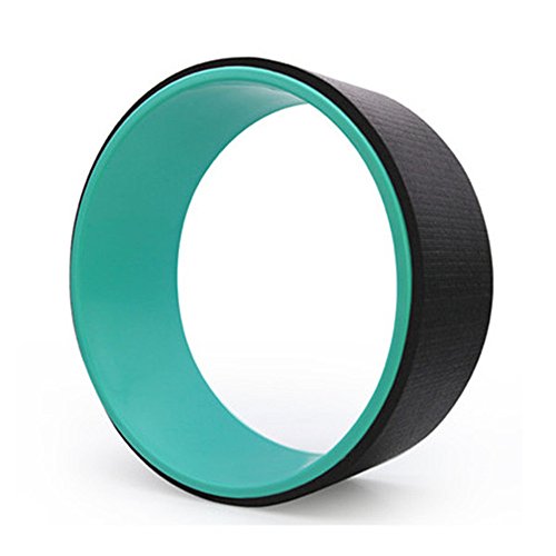 Yingm Yoga Wheel Prop Backbend Assisted WheelsFitness Yoga WheelsSuper Strength Restorative Yoga Wheel Pillars to Improve Balance And Flexibility Releasing Muscle Tension