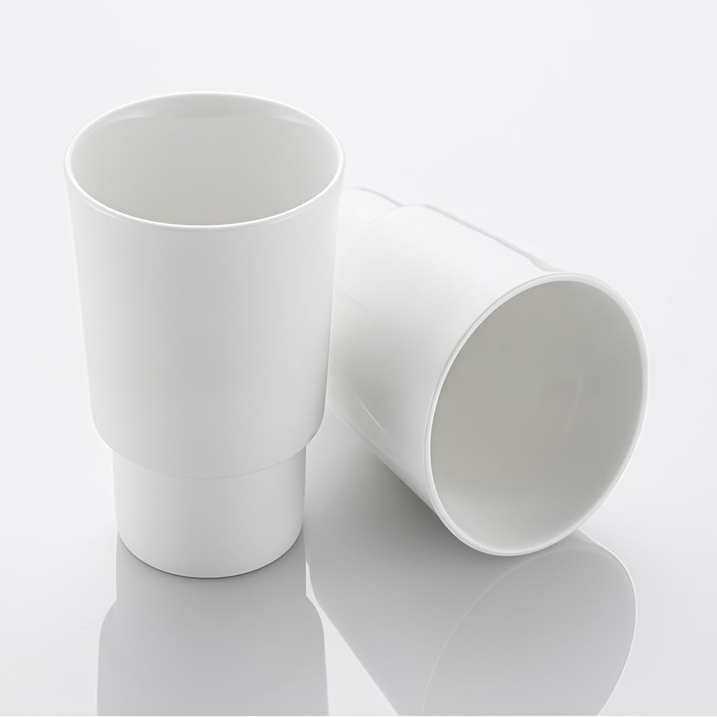 Soporte para cepillo de dientes de baño con vasos de cerámica dobles montados en la pared, organizador de vasos de latón para baños, accesorio dorado funcional para un cuidado bucal cómodo