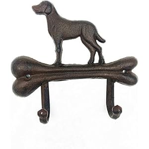 Rustic heavy duty cast iron hook wall art decor hanging towel key coat rack durable iron hanger living room bathroom room kitchen wall decoration  urban country home decor