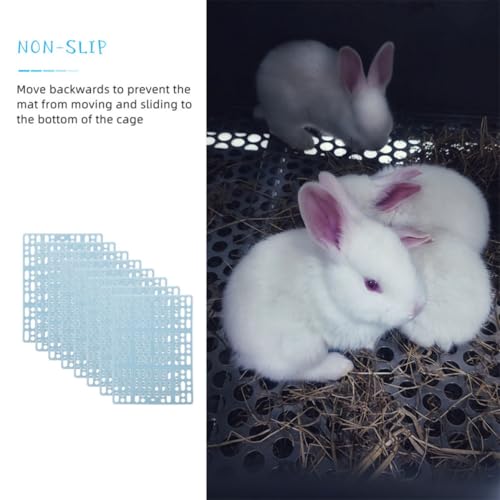 Tapis de cage à lapin pour protéger les pattes | Solution PLAFOPE modulable et lavable - 4