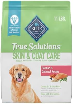 Blue Buffalo True Solutions Skin & Coat Care Natural Dry Dog Food...