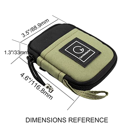 Gentlestache Pocket Organizer, Multitool Pouch, Edc Bags For Mens, Utility Pouch For Outdoor And Daily Used, Nylon Compact Organizer,Green #TOP3