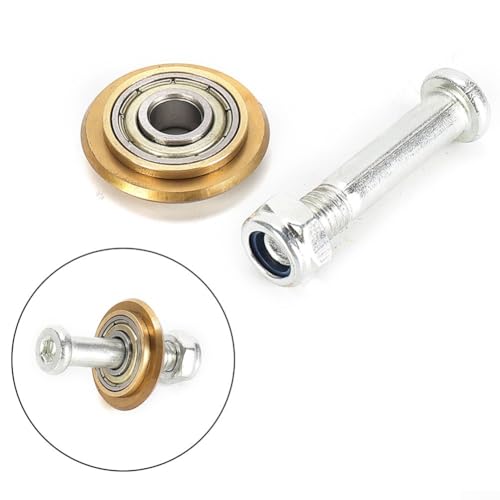 Image of 4 Pairs Tungsten-Carbide Tile Scoring Wheel Cutter, Tile Cutter Replacement Wheels For Hard Polished Tiles 22X6x6mm