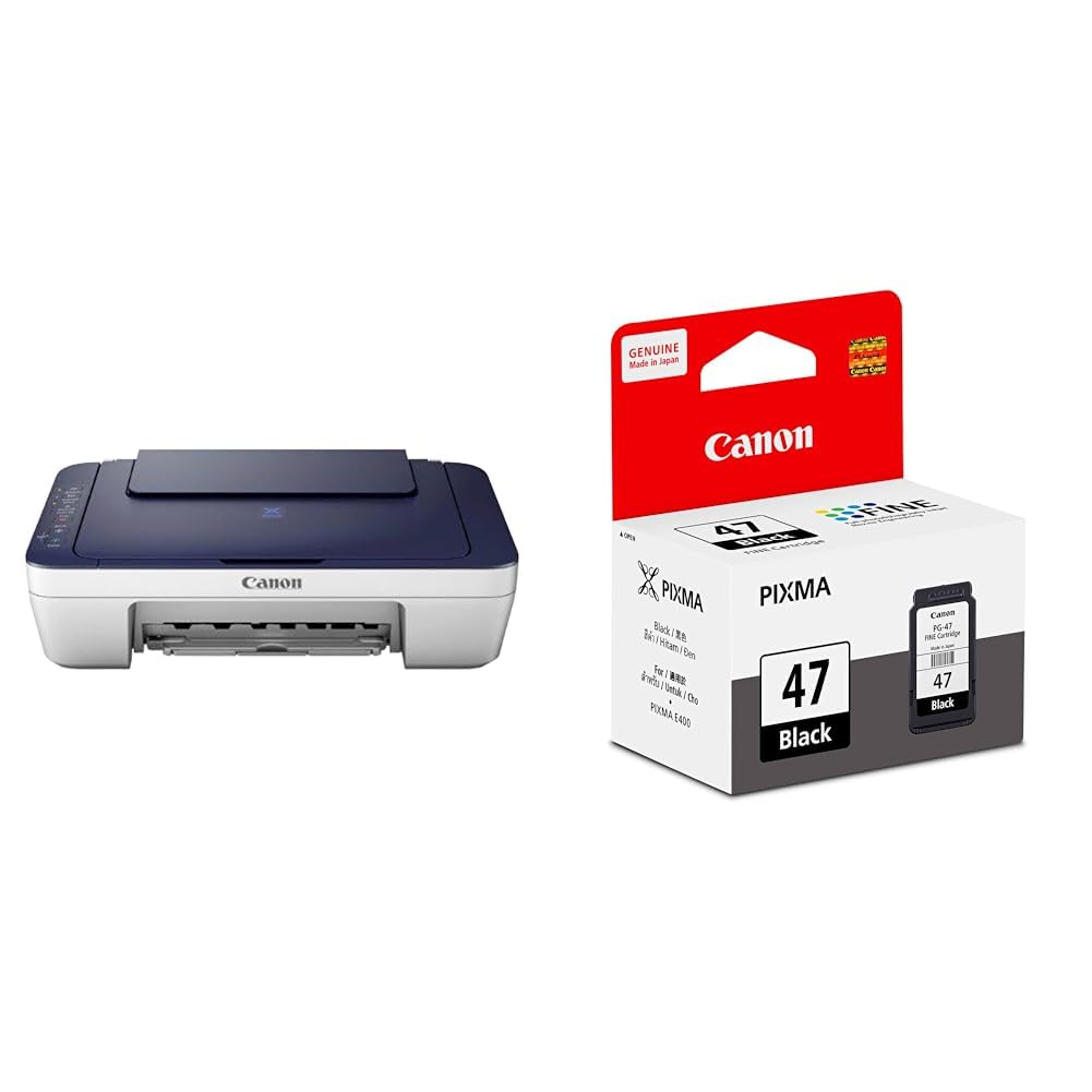 canon pixma e477 all in one (print, scan, copy) wifi ink efficient colour printer for home/student