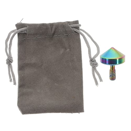 PHENOFICE 3pcs Portable Gyro Toy Mini Spinning Top Desk Steel Gyroscope Relief Toy for Office