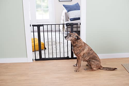 Safety 1st Easy Install 28'' Walk Thru Gate, Fits Between 29'' and 38'', Black, 1-Pack,(GA105CBLK) - image 7