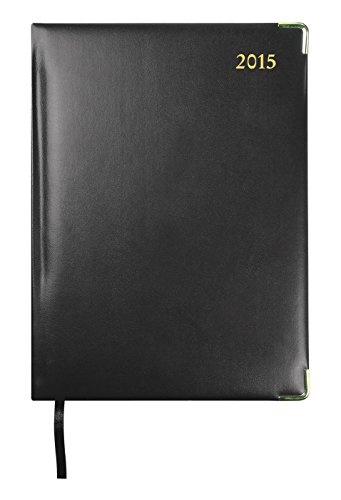 Collins Classic Agenda civil par Jour 2015 Compact Noir