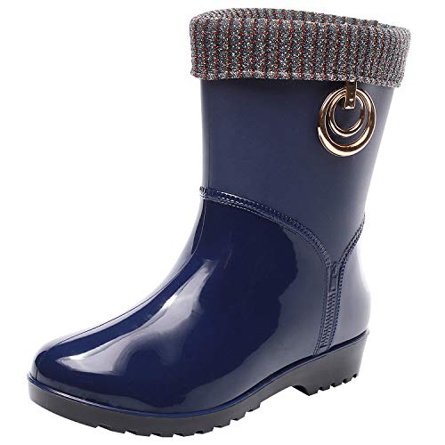 Bottes de pluie mi-mollet ANUFER pour garder les pieds au sec sans aucune douleur