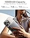 ULiXWH 10,000mAh MagSafe Power Bank Ultra Slim, Magnetic Wireless Charger with USB-C Cable, Fast Charging Portable Battery for iPhone 17/16/15/14/13/12 Series, All-Metal Design