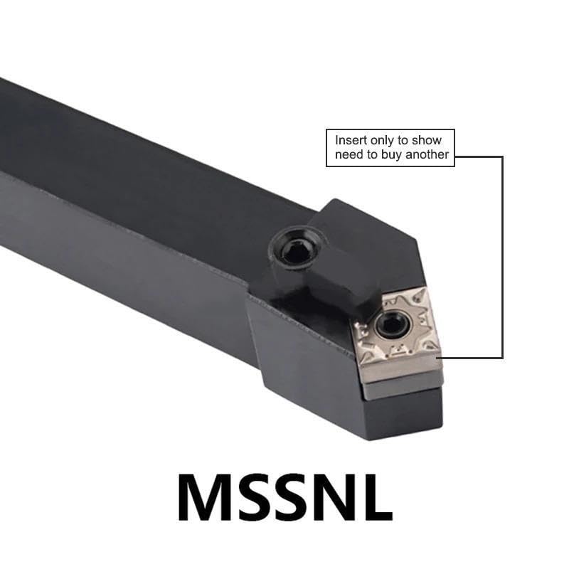 1 portaherramientas de torno CNC MSSNR-2020K12 de 25mm