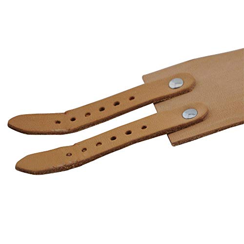 Holthaus Medical YPSIMED Handgelenkriemen Stütze Handgelenk Bandage, Leder, 2-schnallig, Gr 22