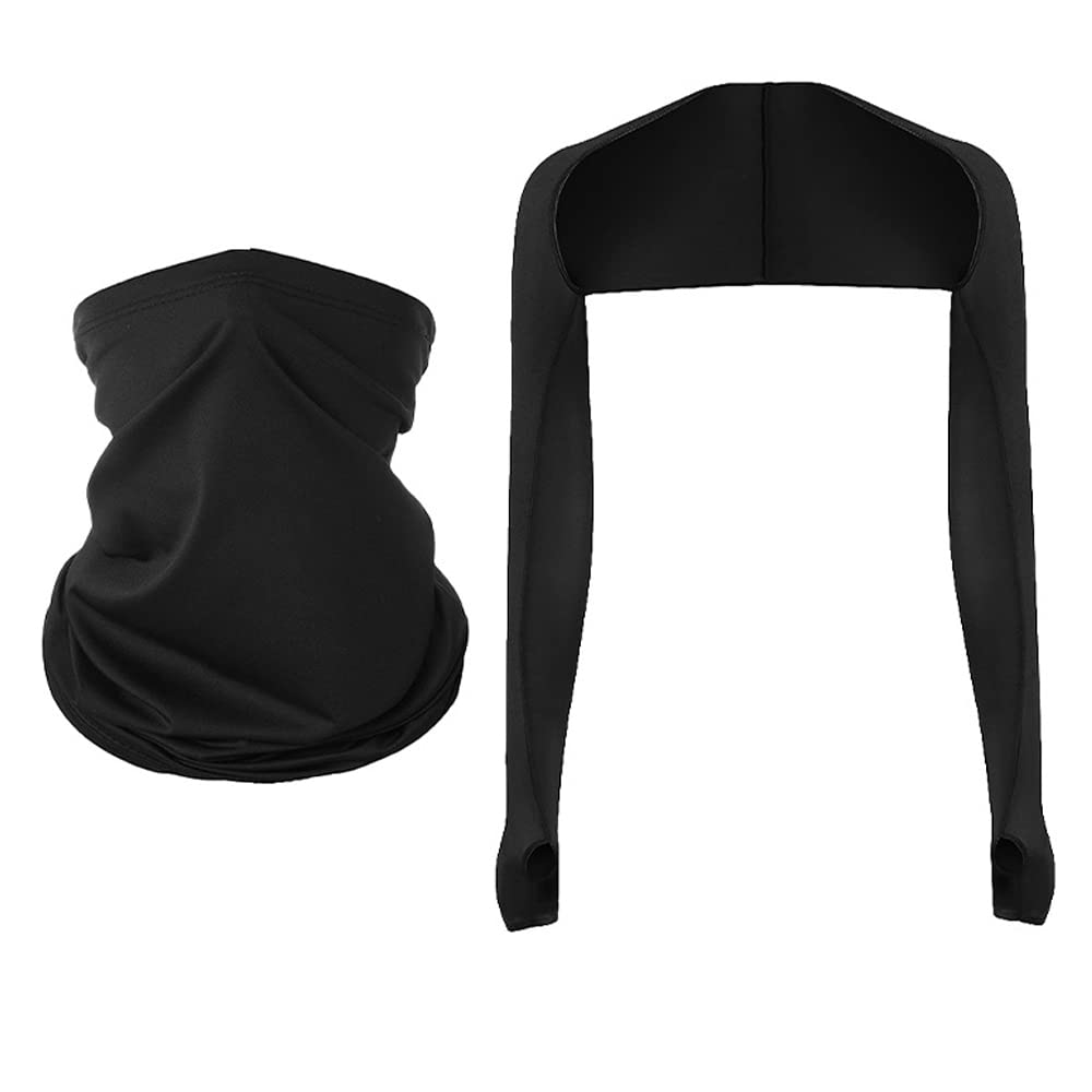 YEKEYI UV Sun Protection Arm Sleeves Cooling Shawl Arm Sleeve Sun Protection Comfortable for Golf Cycling Running