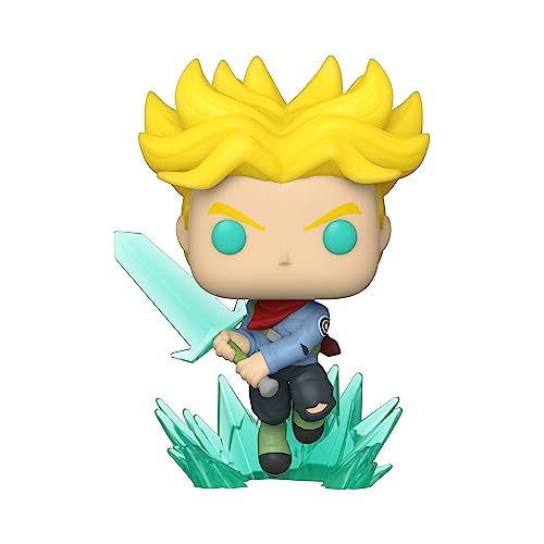 Funko Pop! Animation: DBS - Super Saiyan Trunks With Sword - Dragon Ball - Collectable Vinyl Figure - Gift Idea - Official Merchandise - Toys for Kids & Adults - Anime Fans