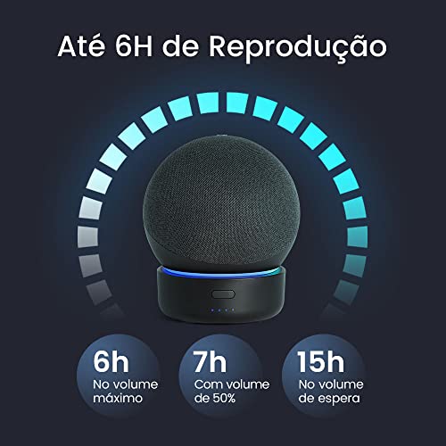 Novo Base de Bateria GGMM D5 Base Para Dot 4ª /Dot 5ª Geração, carregador de bateria portátil com al