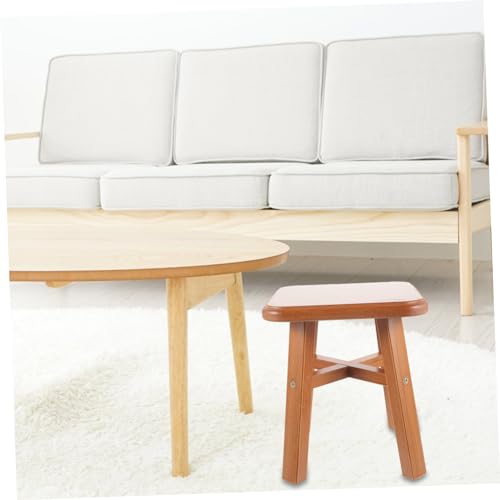 Ahorro de espacio con el taburete plegable de madera de 3 escalones para el hogar 5