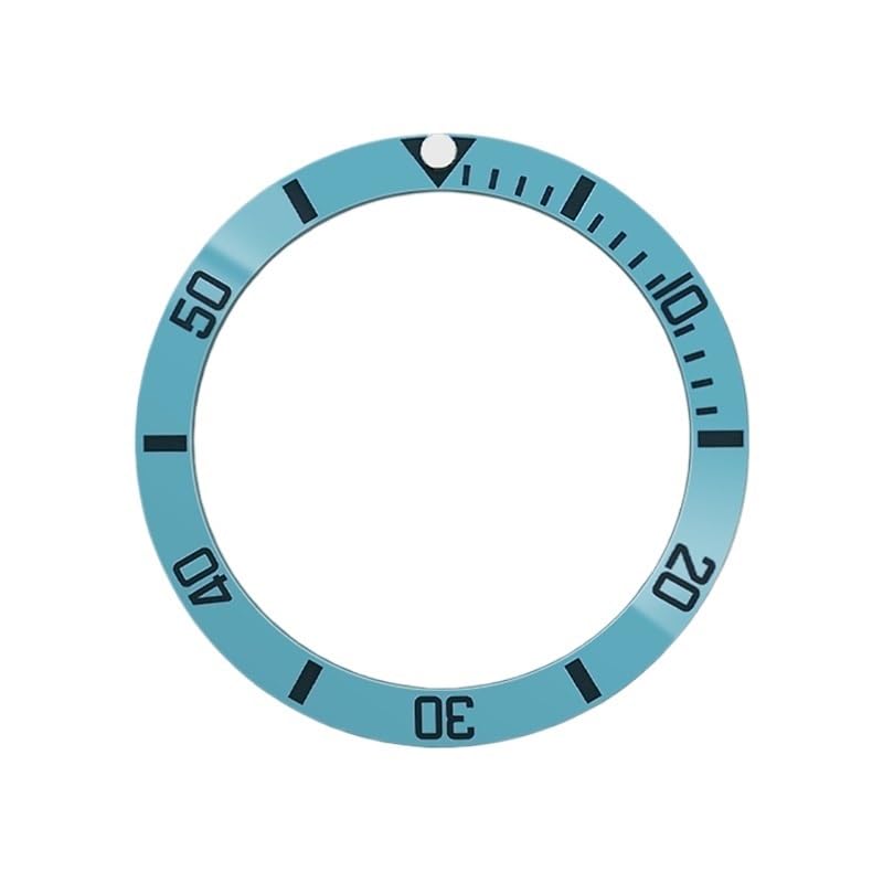 1 szt. 38 mm x 30,7 zakrzywiony ceramiczny pierścień wkładki bezel pasuje do GMT SKX007 SKX009 SUB koperta zegarka NH35 NH36 mechanizm męski części