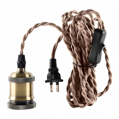 Amazon.co.jp: xydled ペンダントライト 電球ソケット 1灯 コンセント