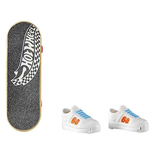 Planche à roulettes Hot Wheels coffret cadeau enfant 5 ans avec 30 chaussures et voitures